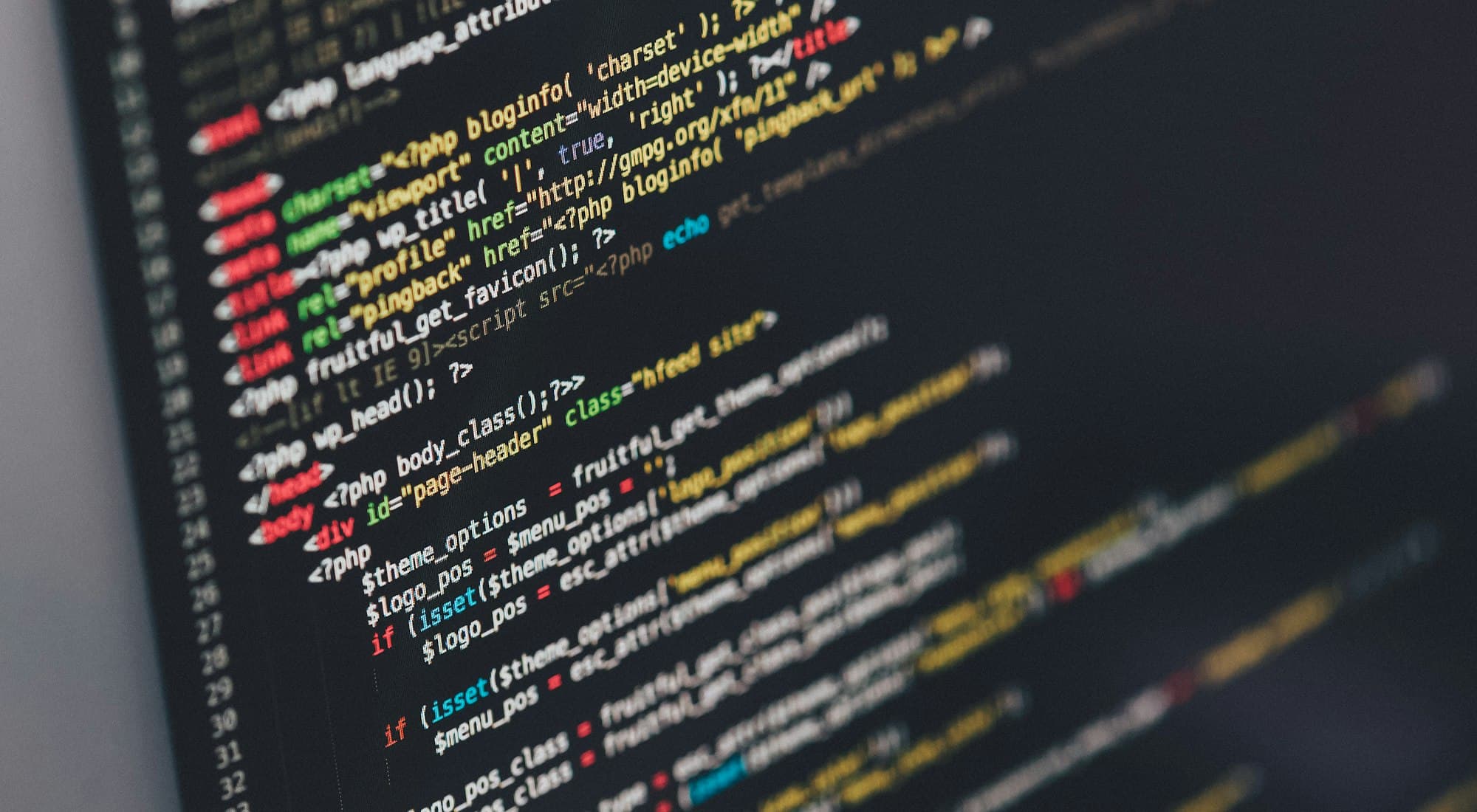 A developer working at a desk
